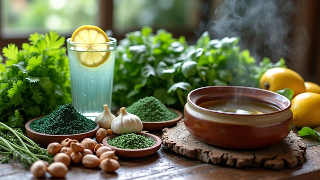 detoxifying dietary modifications emphasized