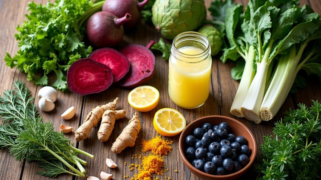 natural liver detox foods