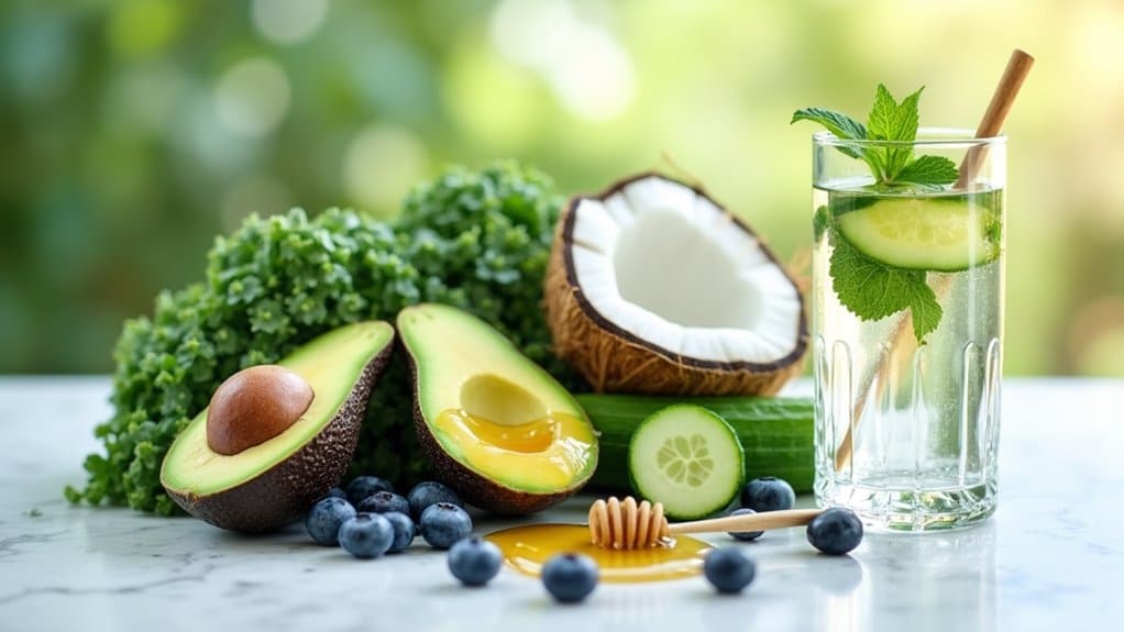 nourishing foods for skin