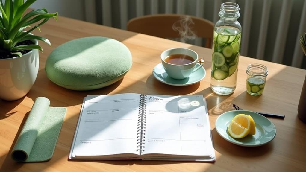 time blocking for craving management