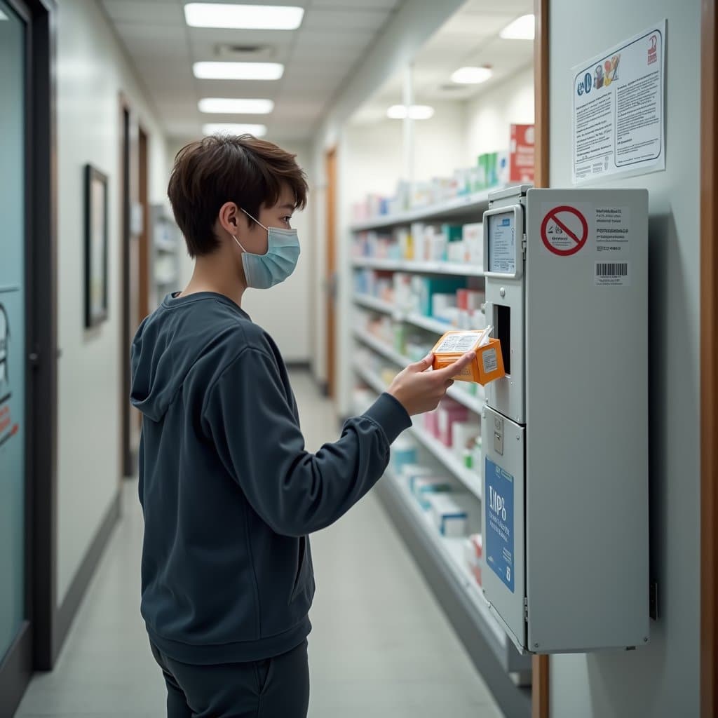 secure supervised prescription medication disposal