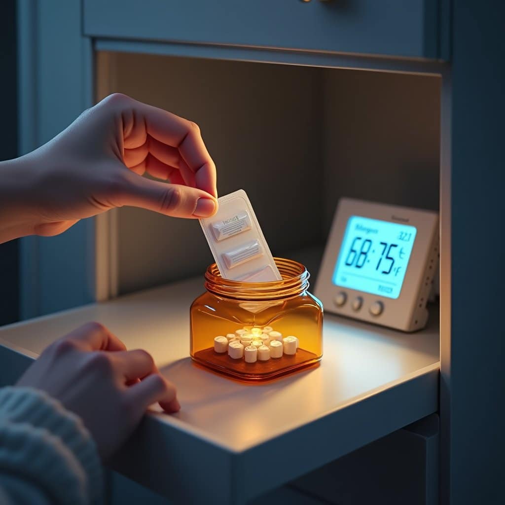 proper temperature and environmental storage