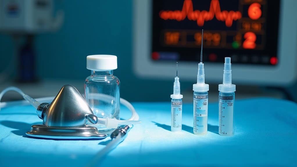 anesthetic nitrous oxide combination dose adjustments