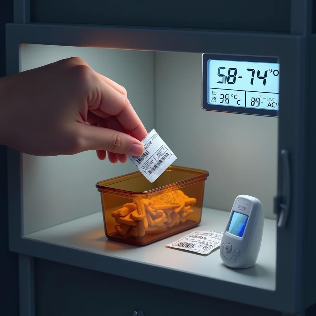 appropriate temperature humidity and light storage