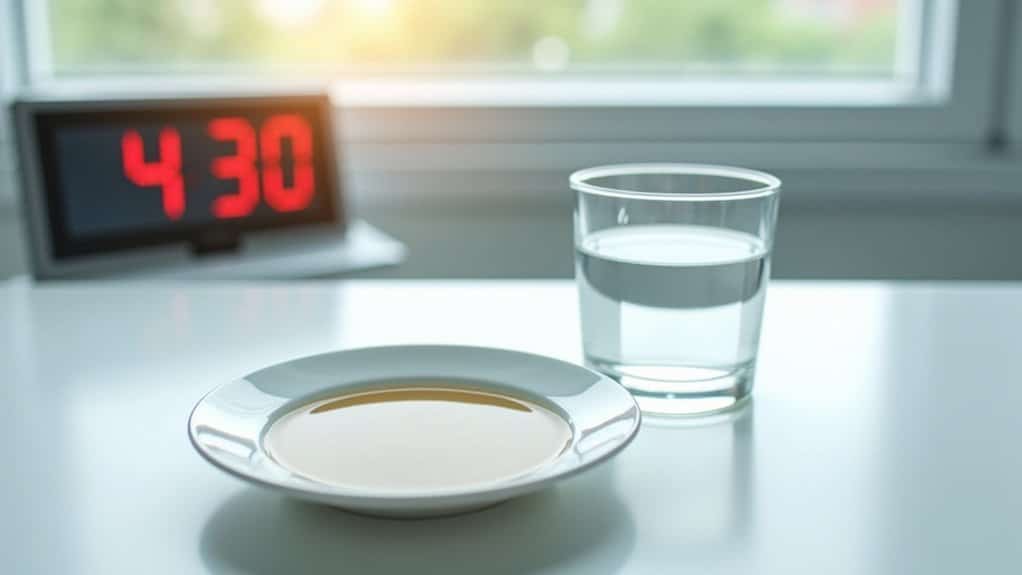 prepare light meal before sedation