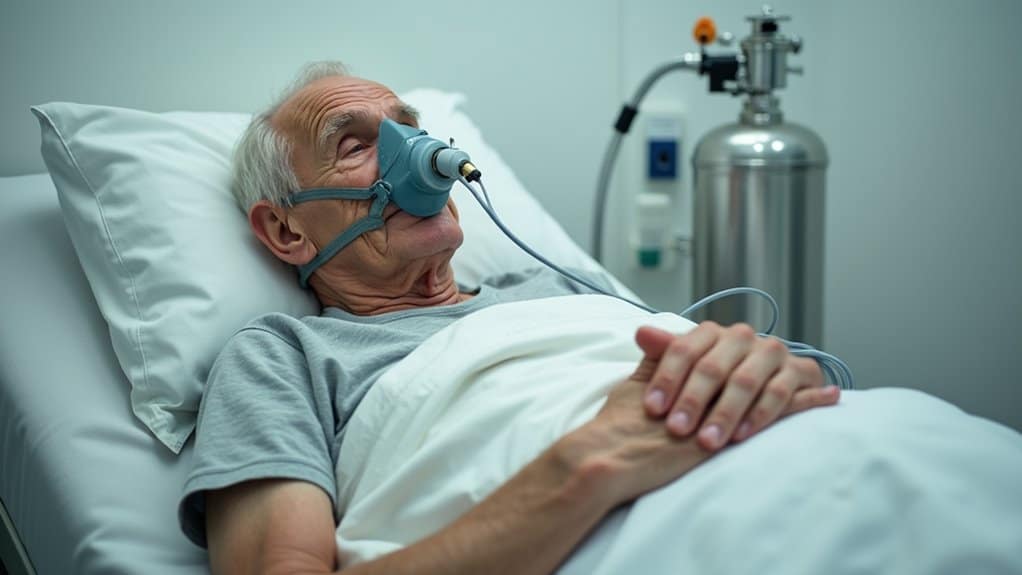 respiratory conditions contraindicate nitrous oxide