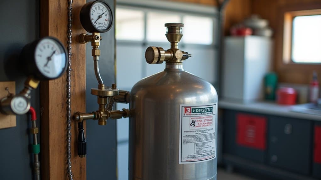 ventilation temperature inspection upright storage