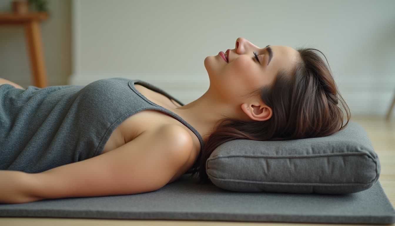 decreased muscle tension and relaxation