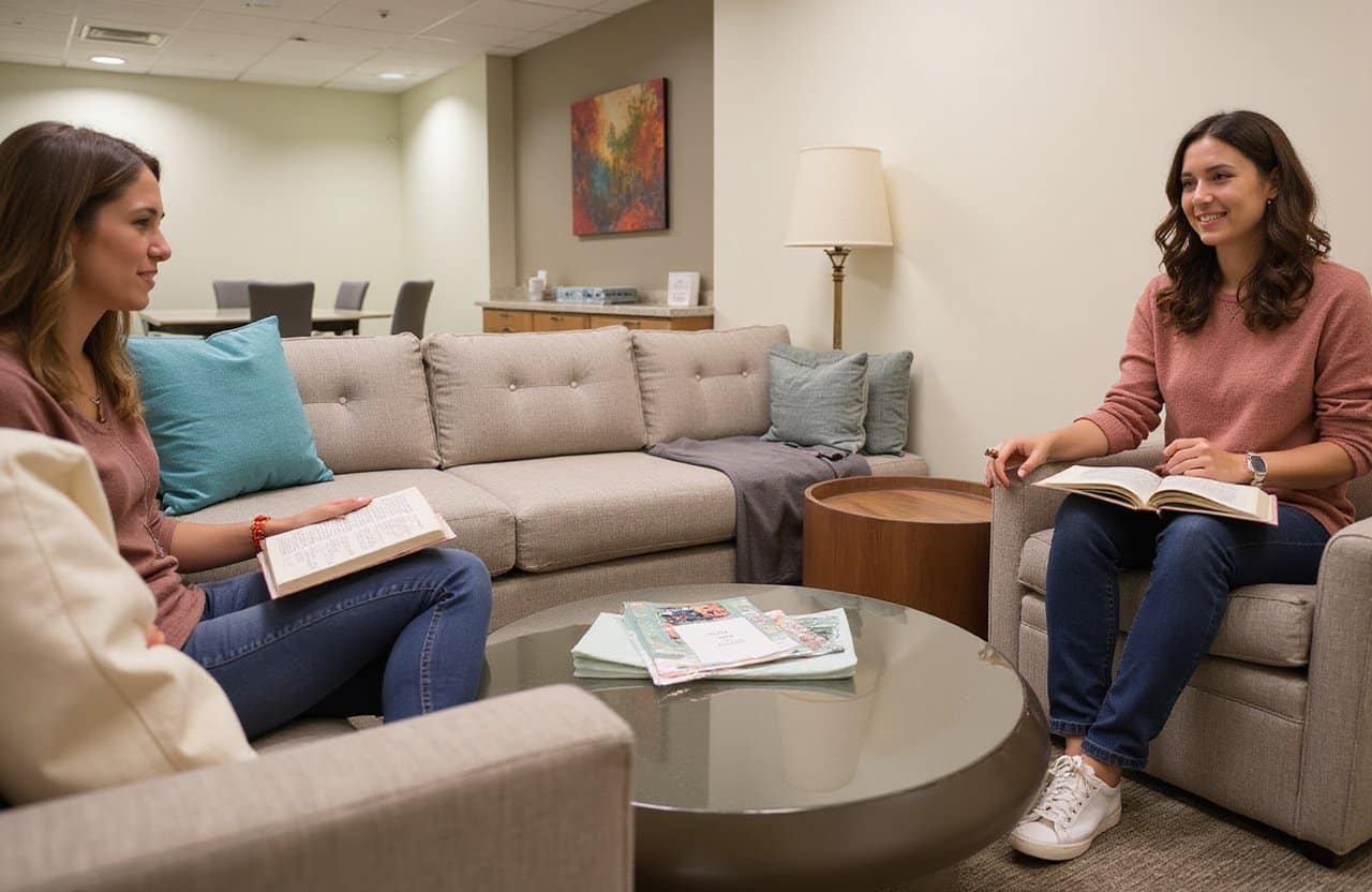 A group session among people to connect better