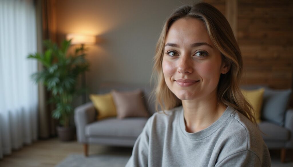 Adult with gentle expression in a welcoming space symbolizing holistic treatment.